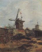 Le Moulin de Blute-Fin (nn04) Vincent Van Gogh